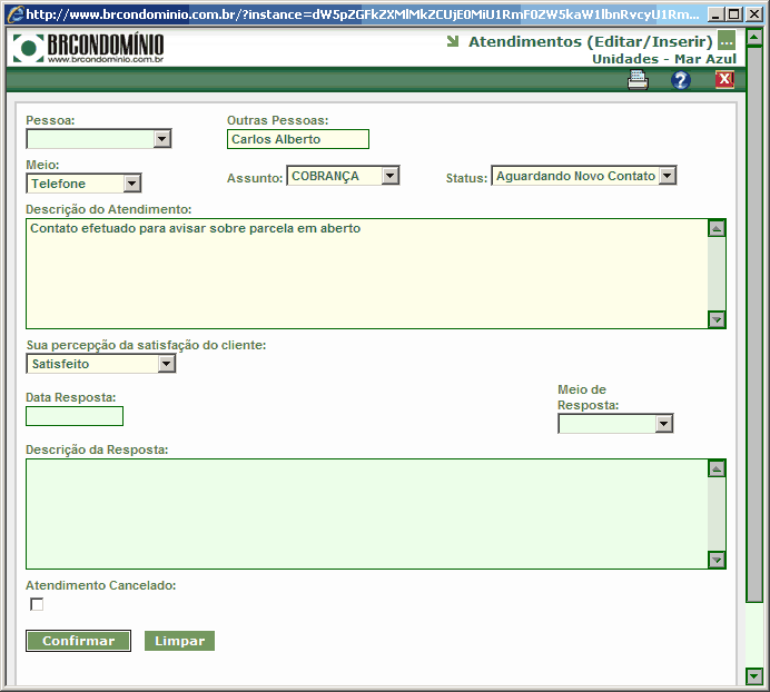 Condominio CRM
